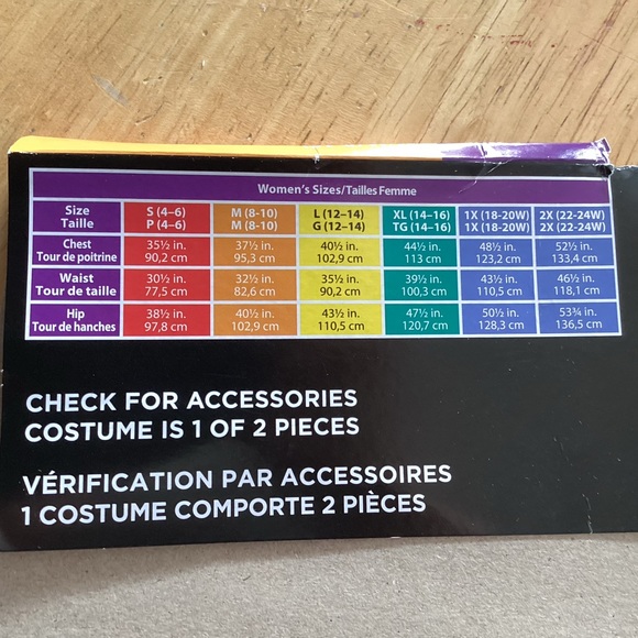 Red Handmaiden Costume - sz M - Picture 2 of 6